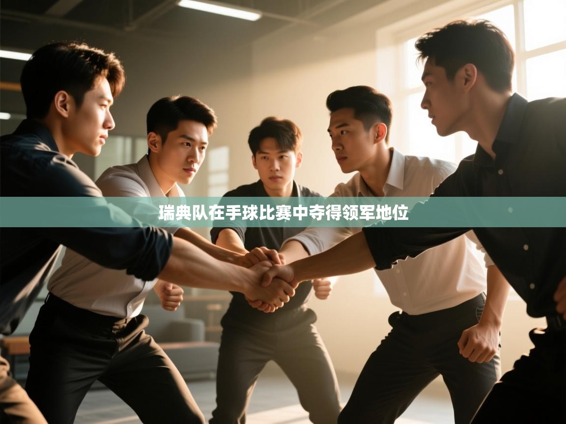 瑞典队在手球比赛中夺得领军地位